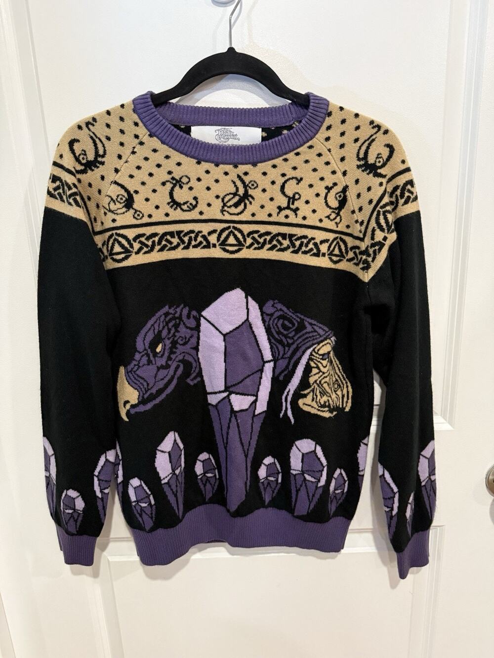 Official 2021 Jim Henson The Dark Crystal Ugly Christmas Knit Sweater Size Small